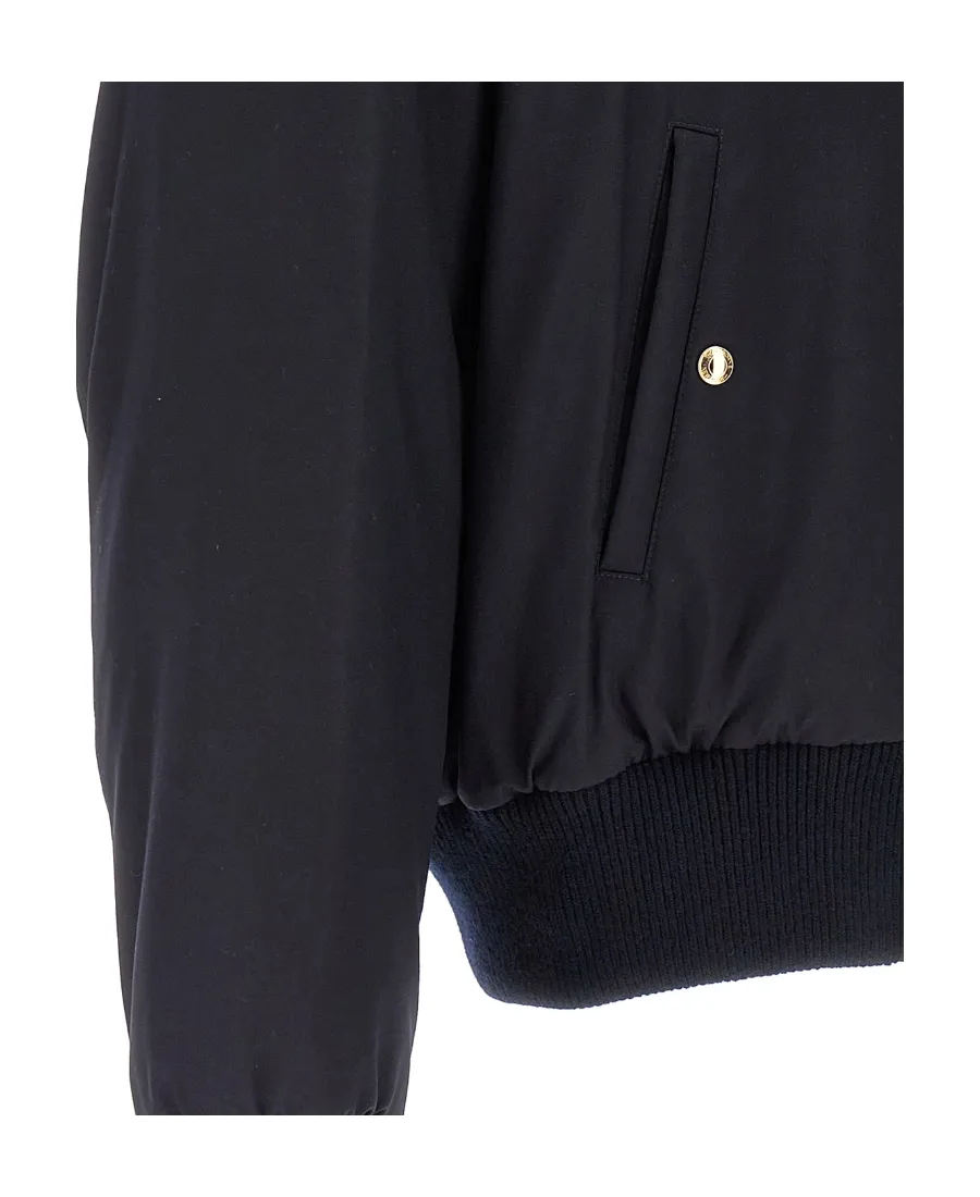 Zip-Up Bomber Jacket