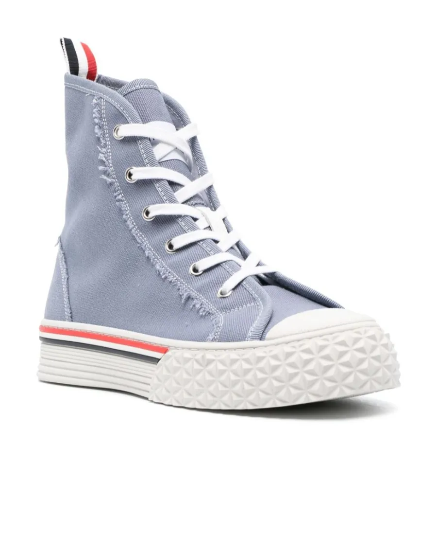 Rwb-Stripe High-Top Sneakers
