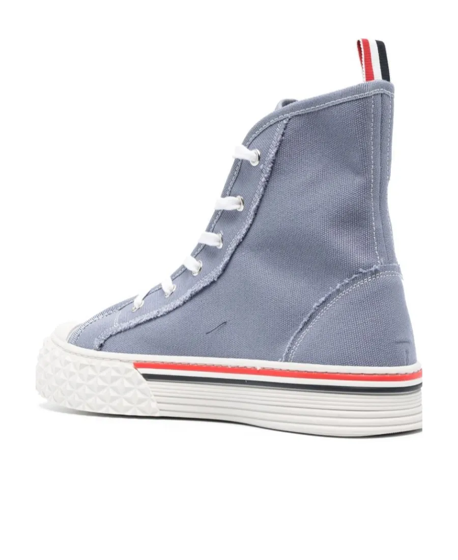 Rwb-Stripe High-Top Sneakers