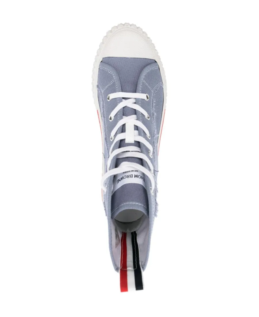 Rwb-Stripe High-Top Sneakers