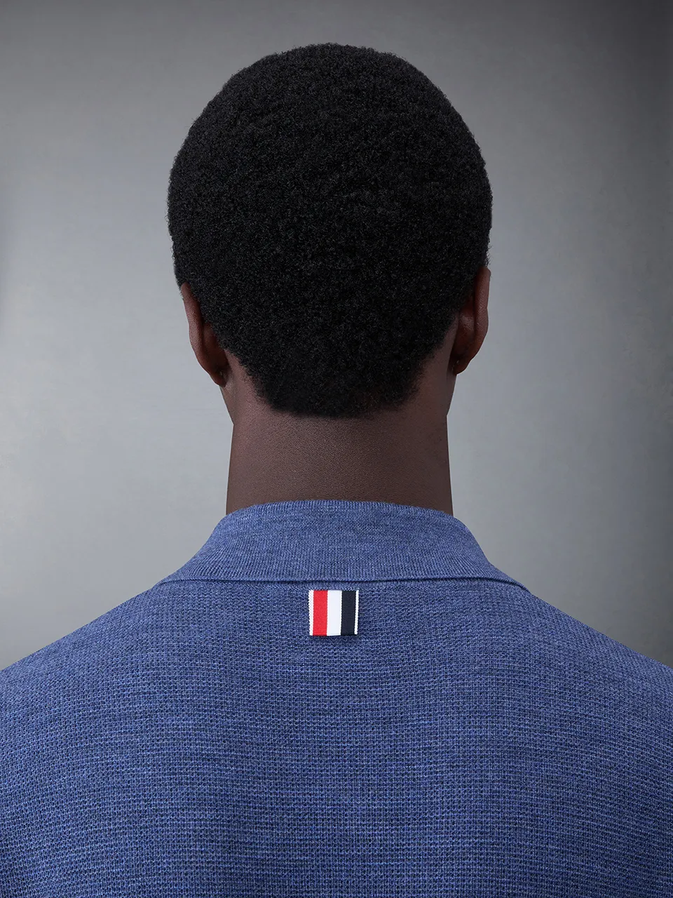 Stripe-Detail Short-Sleeved Polo Shirt