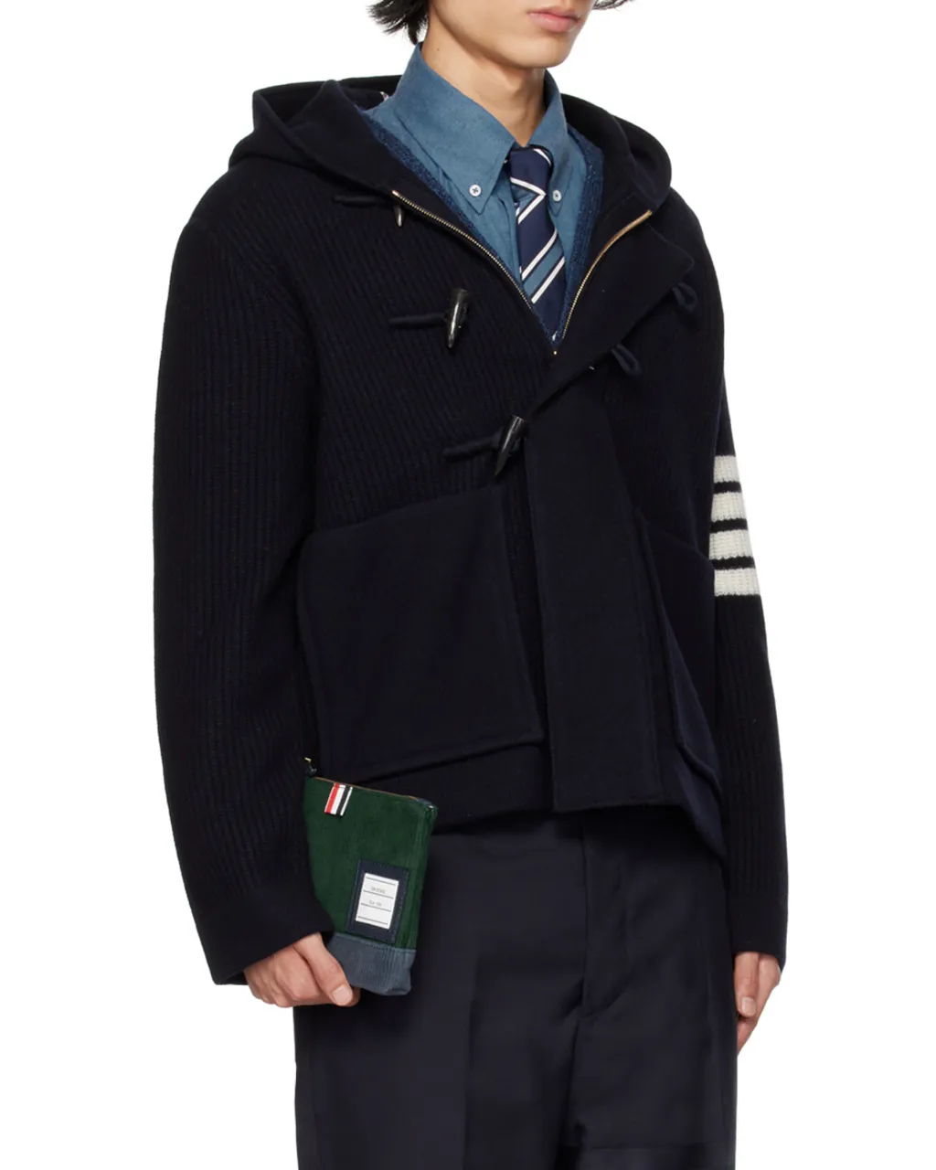 Stripe Detailed Jacket