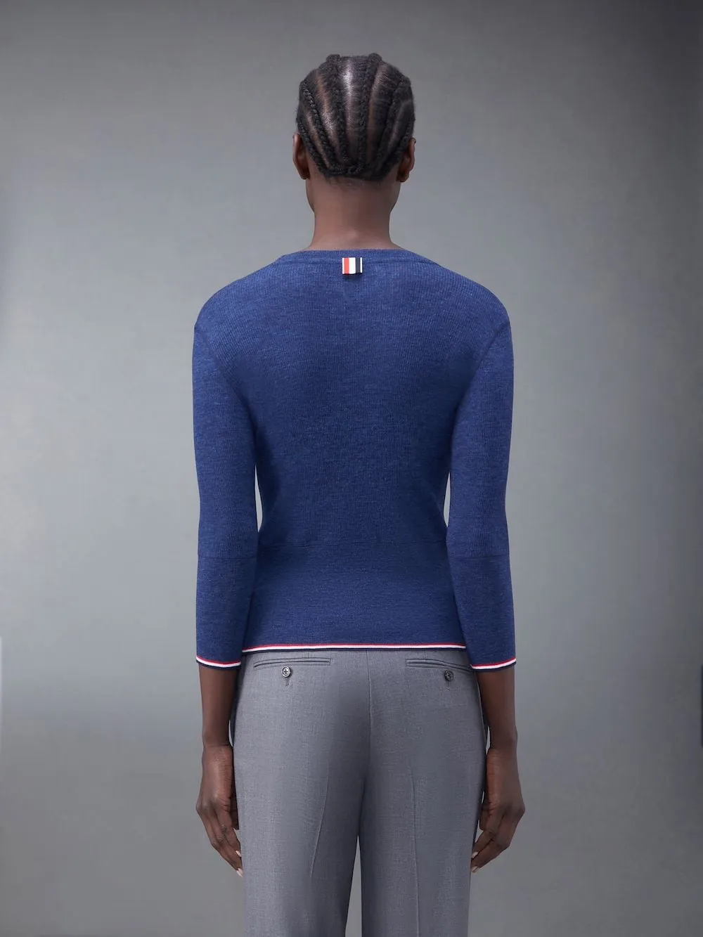 Three-Quarter Length-Sleeved Jumper
