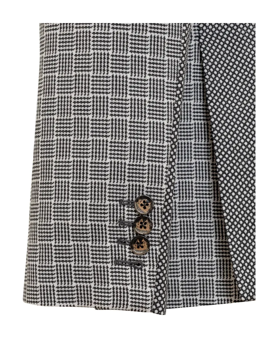 Pow Cashmere Cropped Crew Neck Cardigan