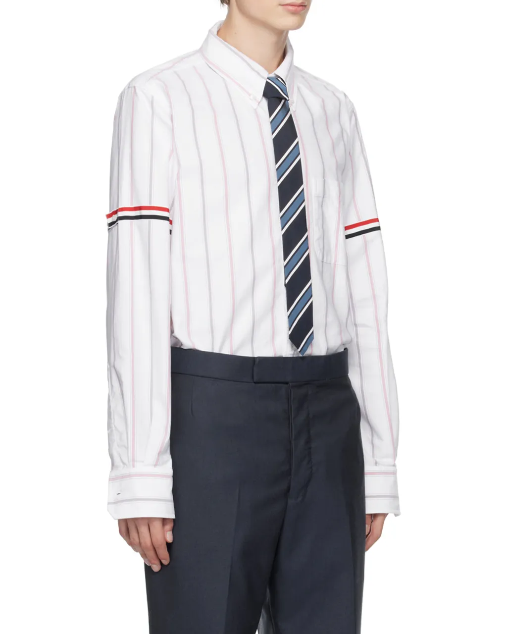 Rwb Striped Long-Sleeved Shirt