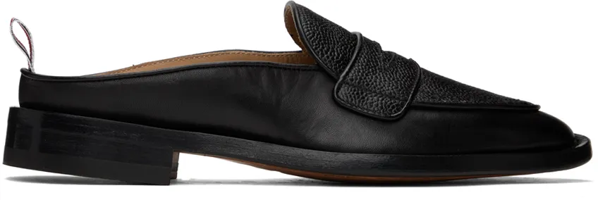 Varsity Leather Penny Loafers