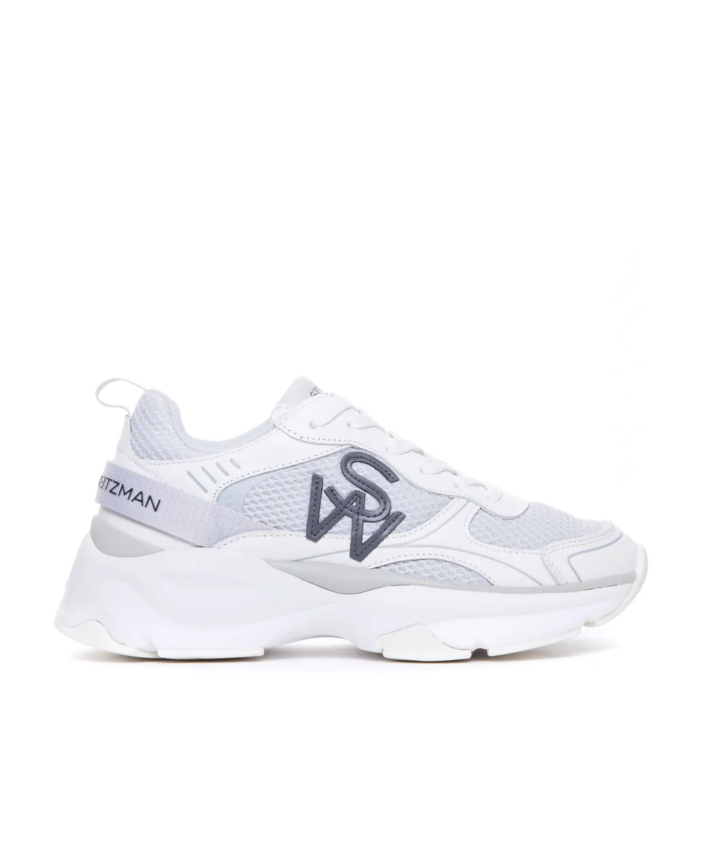 Mesh Lace-Up Sneakers