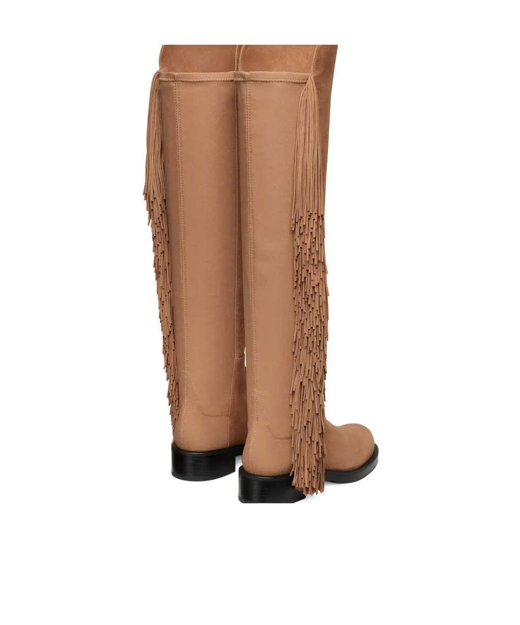 5050 Bold Crystal Fringe 40Mm Boots