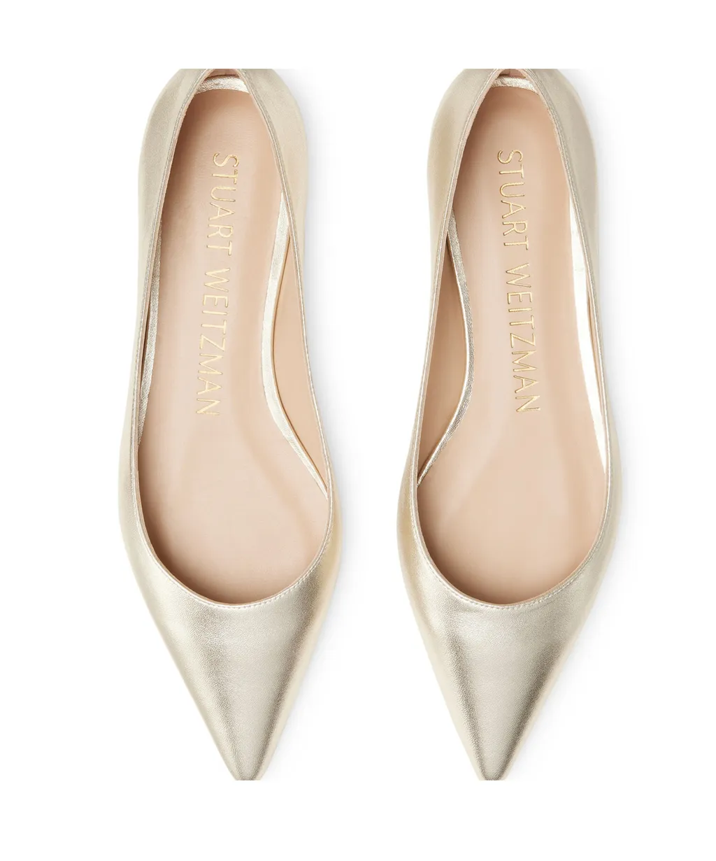 Emilia Metallic Ballerina Shoes
