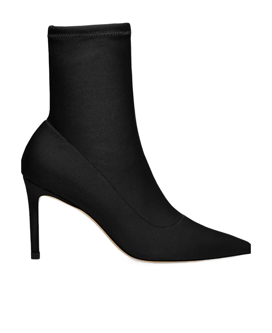 Leather Stretch Bootie