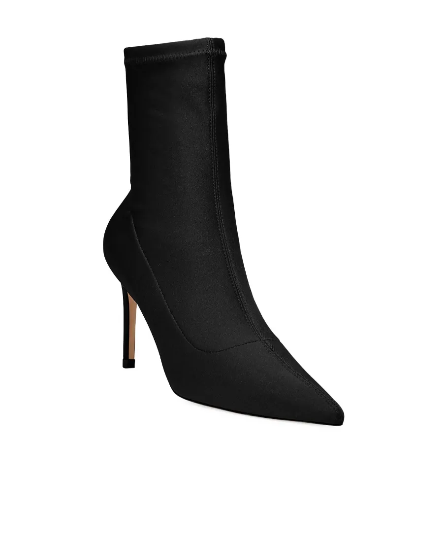 Leather Stretch Bootie