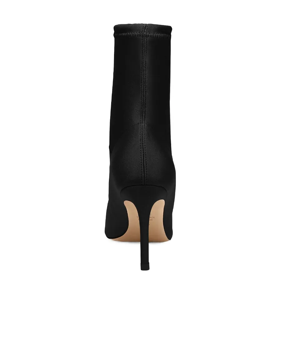 Leather Stretch Bootie