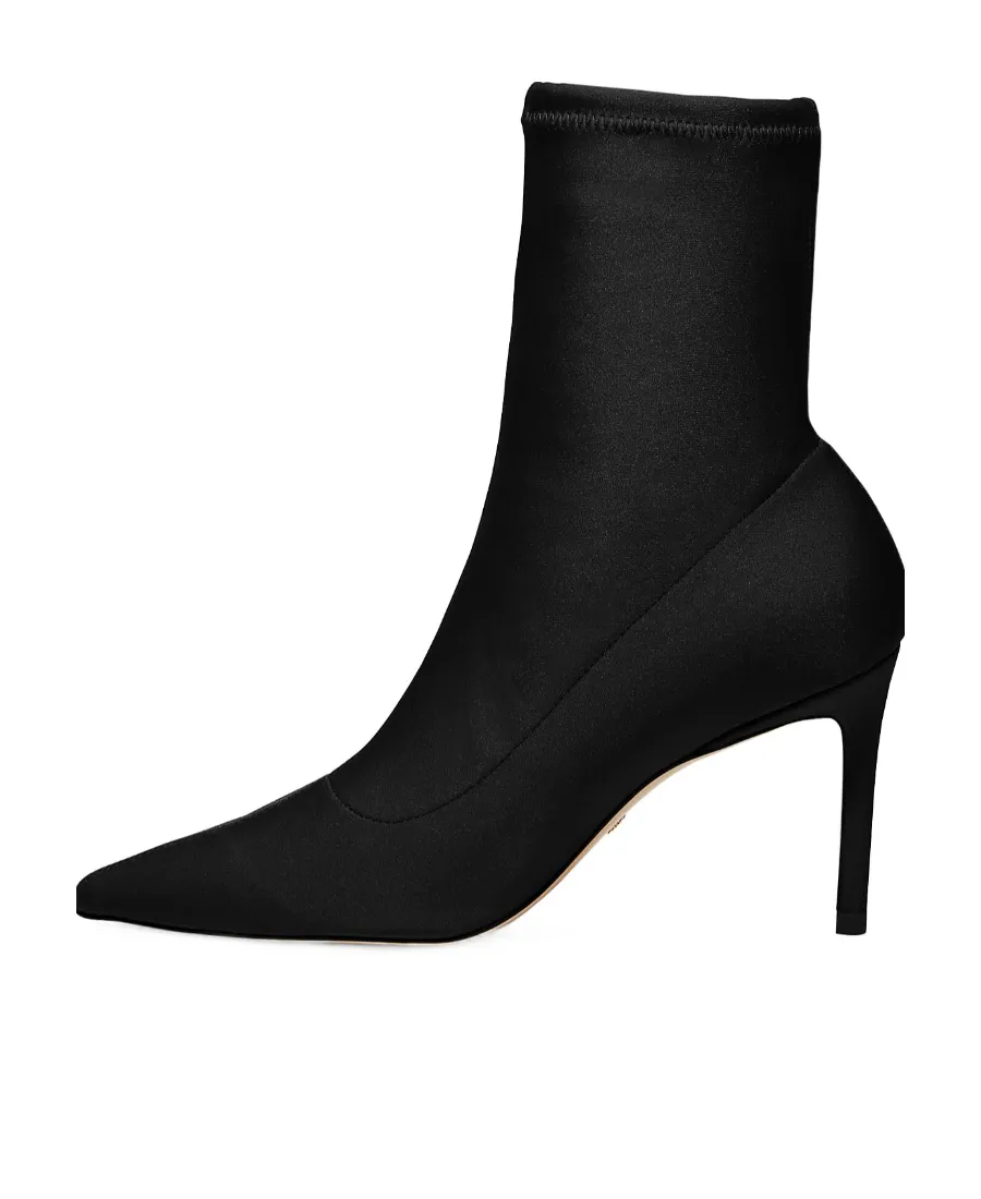 Leather Stretch Bootie