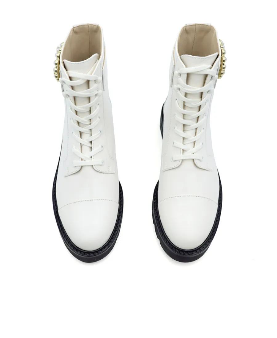 Side Buckle-Detail Boots