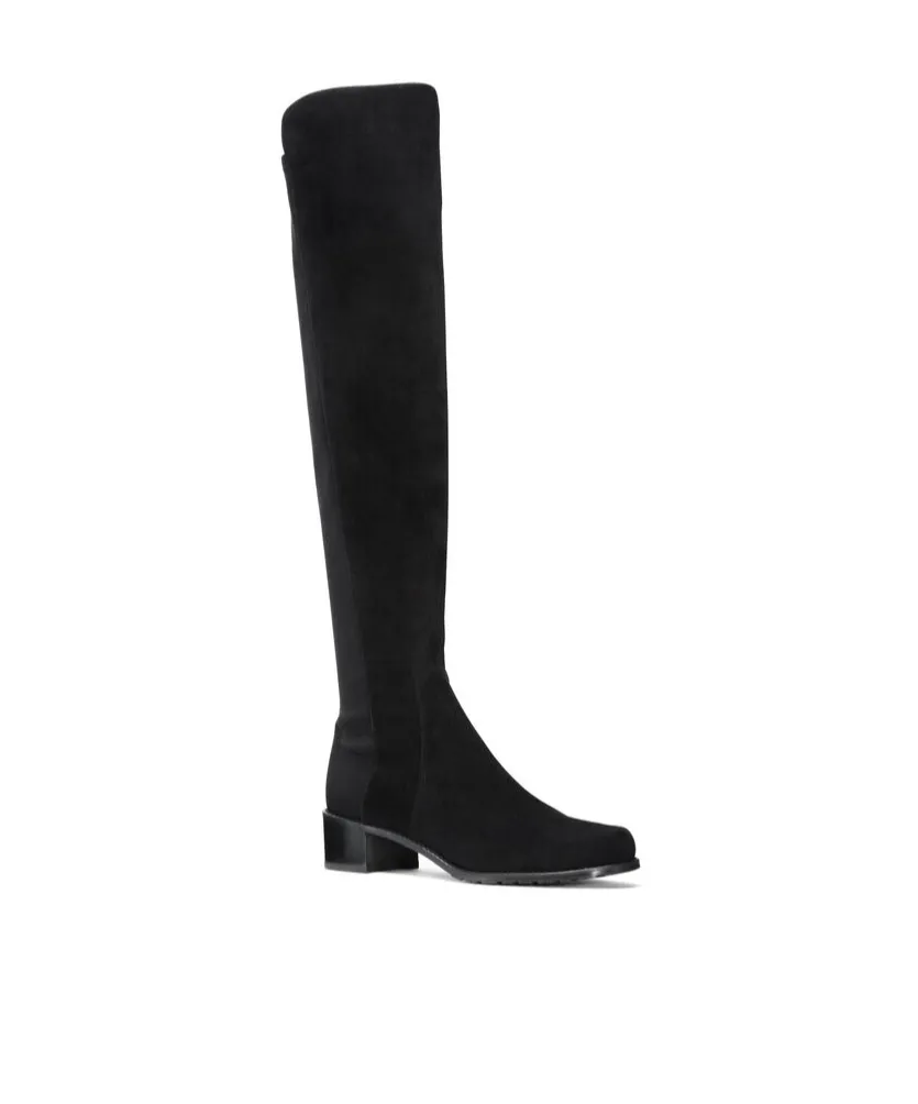 Thick-Heeled Knee-High Boots
