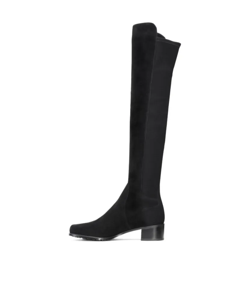 Thick-Heeled Knee-High Boots