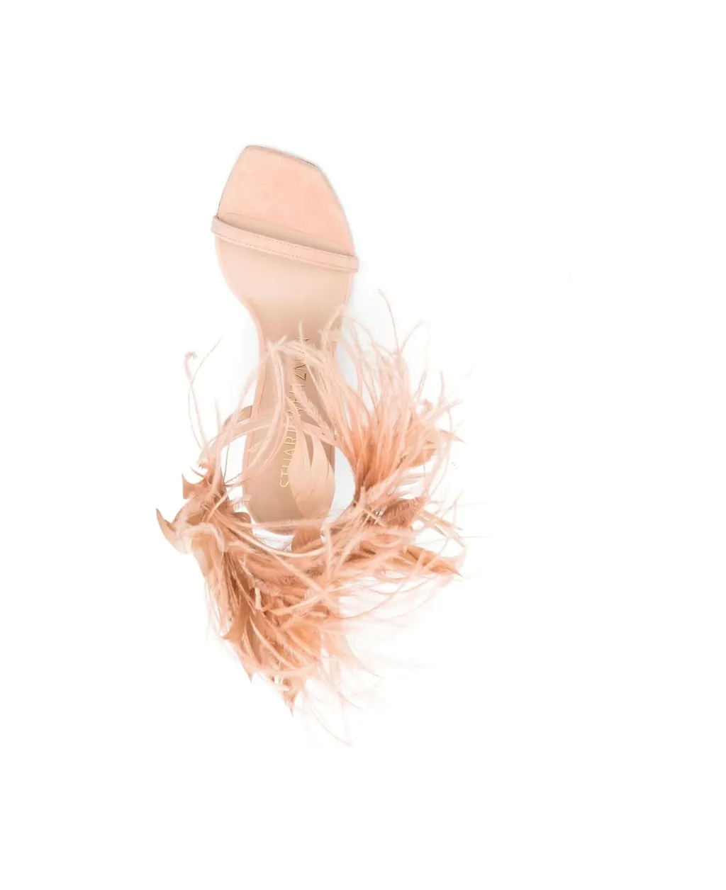Plume Heeled Sandals