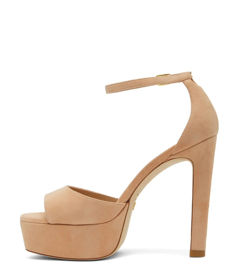 Platform Suede Sandals