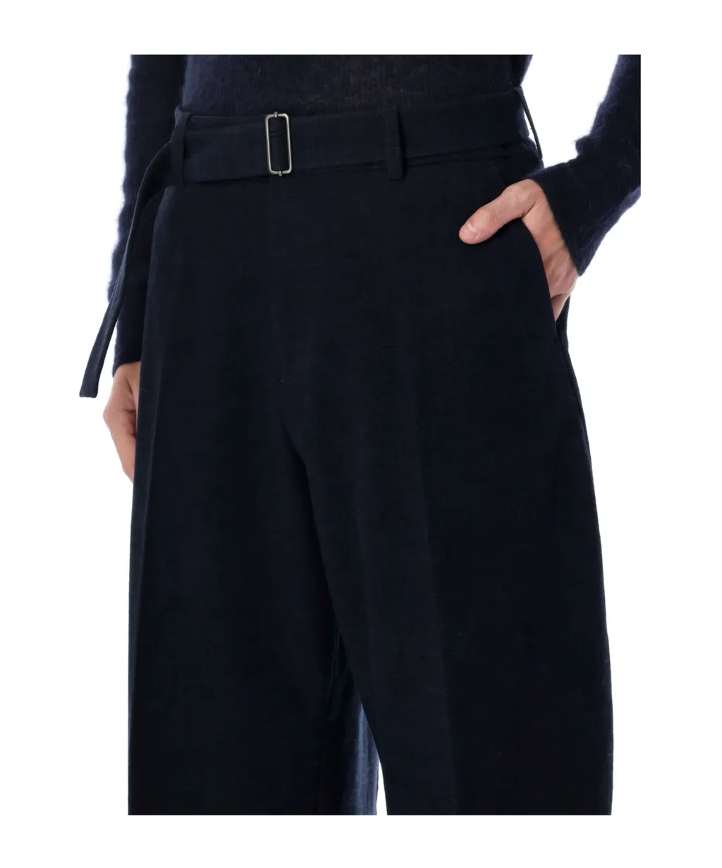 Adjustable Waistband Casual Pants