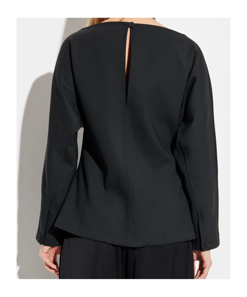 Buttoned Top
