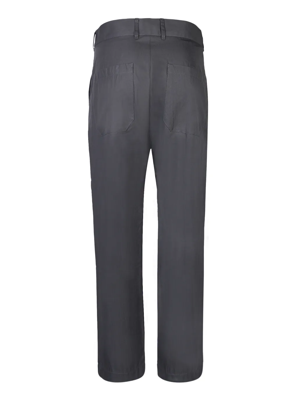 Belt-Lined Casual Pants