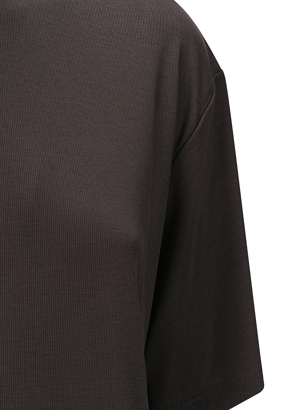Crewneck Straight Hem T-Shirt