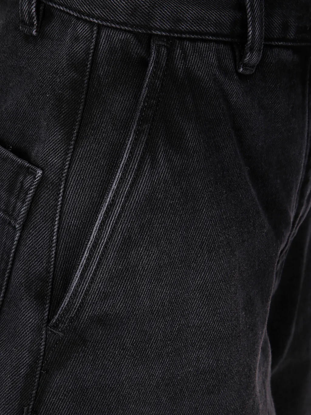 Logo Patch Cropped Wide-Leg Jeans