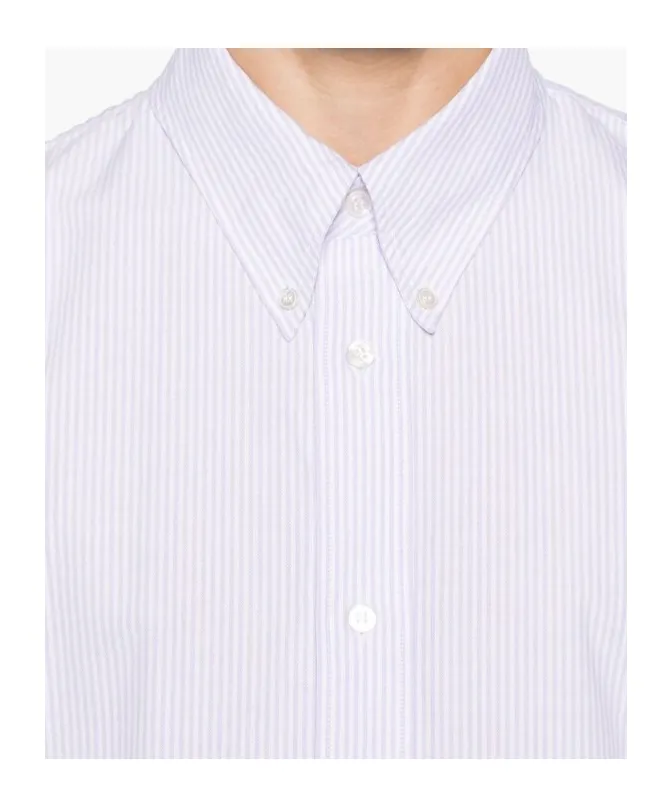 Stripe Detailed Long Sleeved Shirt