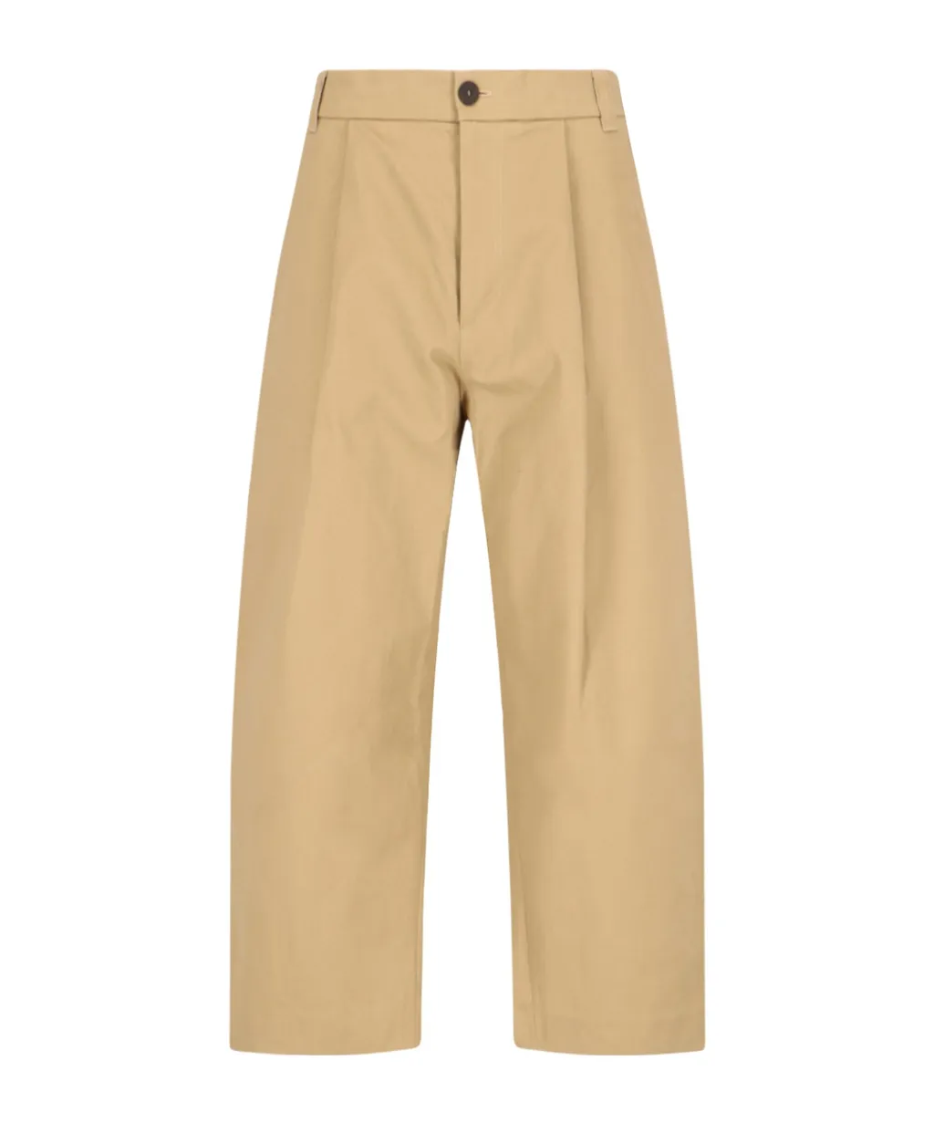 Sorte High-Waisted Wide-Leg Trousers