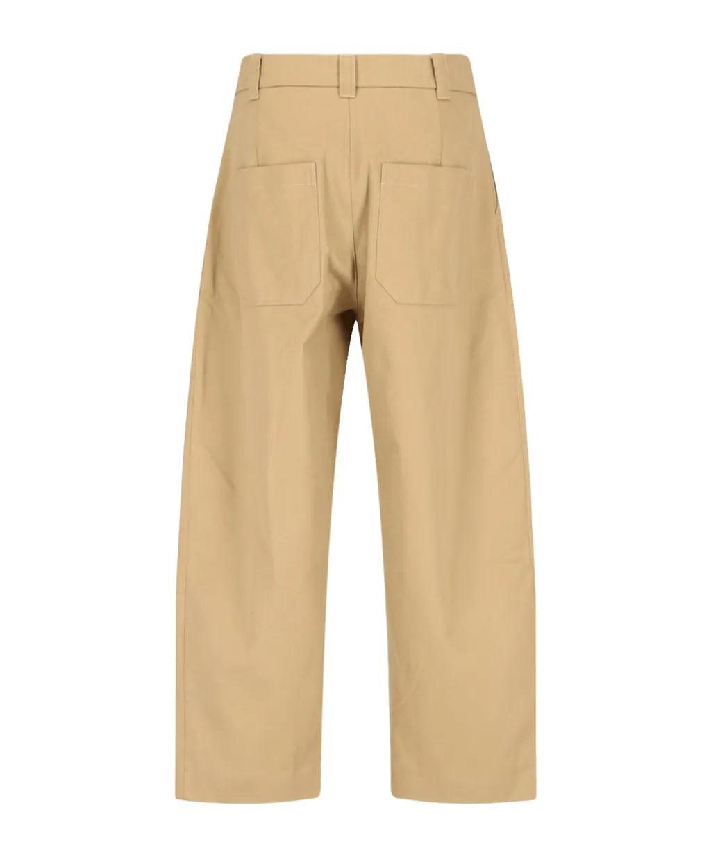 Sorte High-Waisted Wide-Leg Trousers