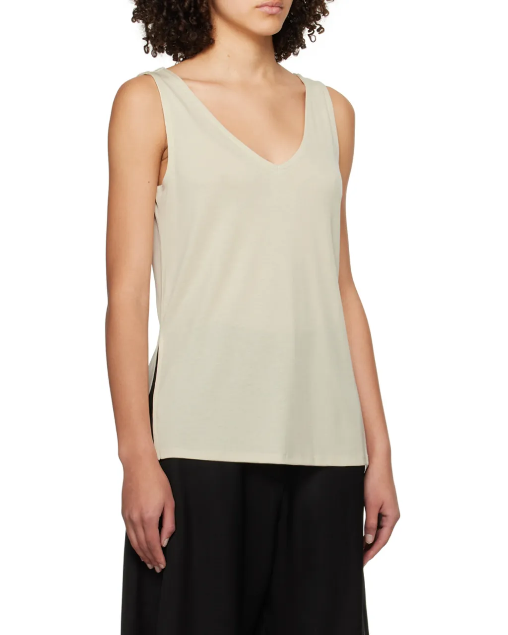 Shea Fine-Ribbed Tank Top