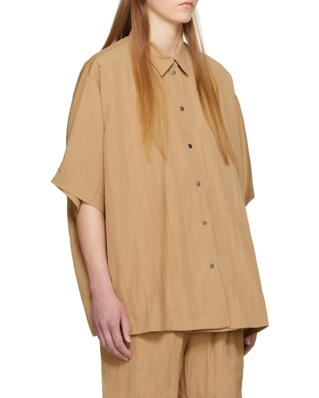 Lapel Short-Sleeved Shirt