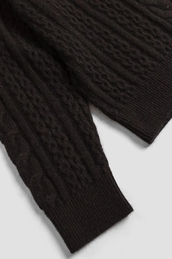 Rough Knitted Turt-Shirt