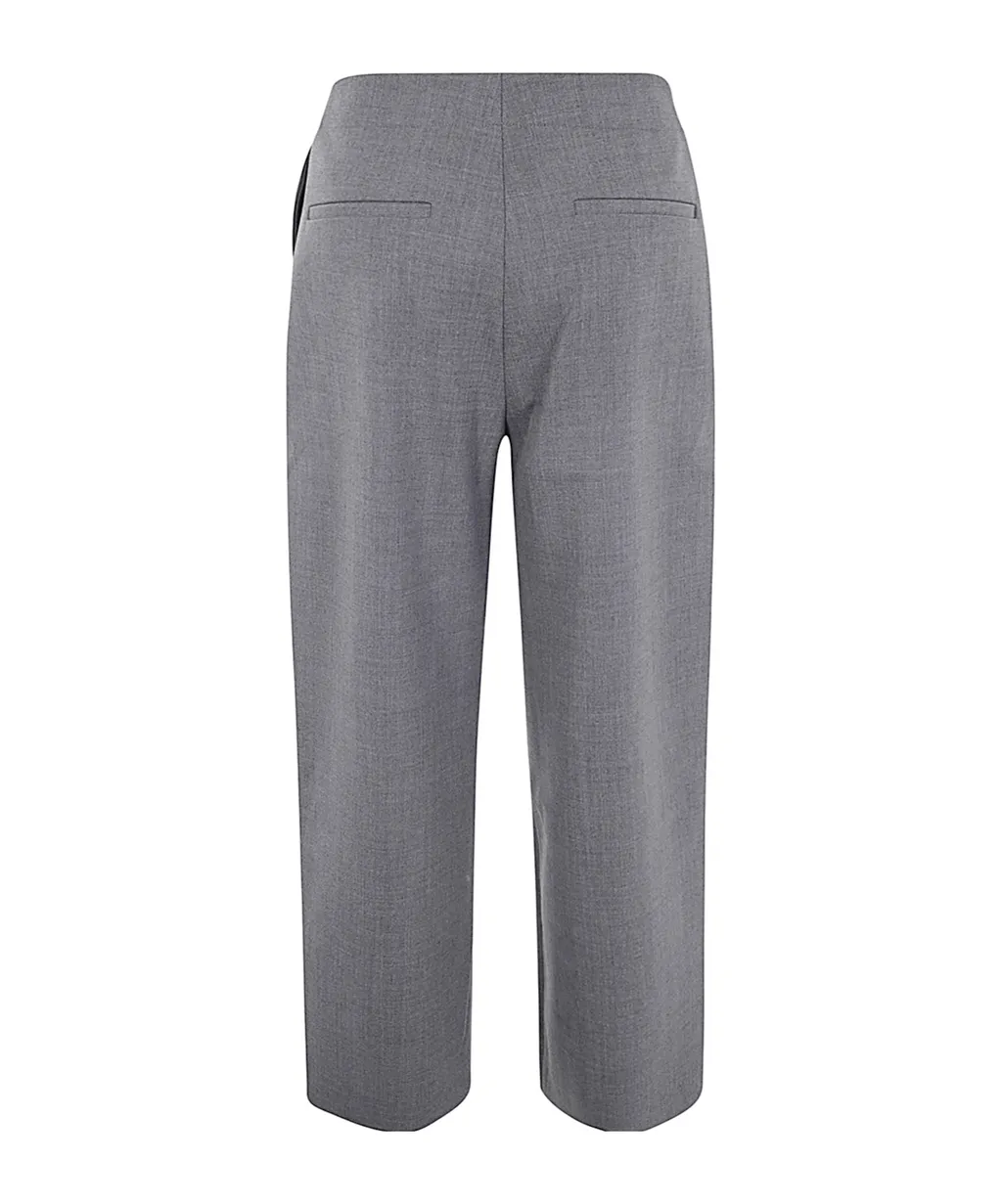 Ansell High-Waisted Straight Leg Trousers