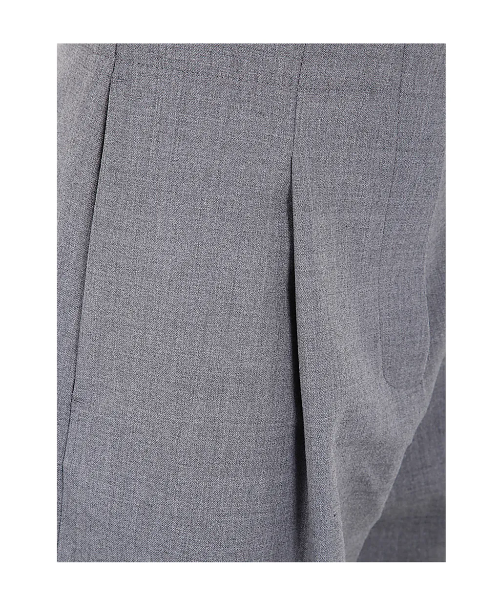 Ansell High-Waisted Straight Leg Trousers