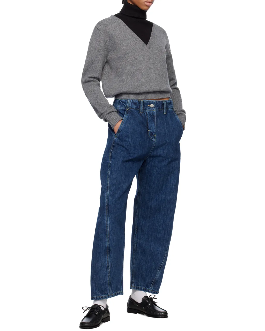 Logo Logo Denim Trousers