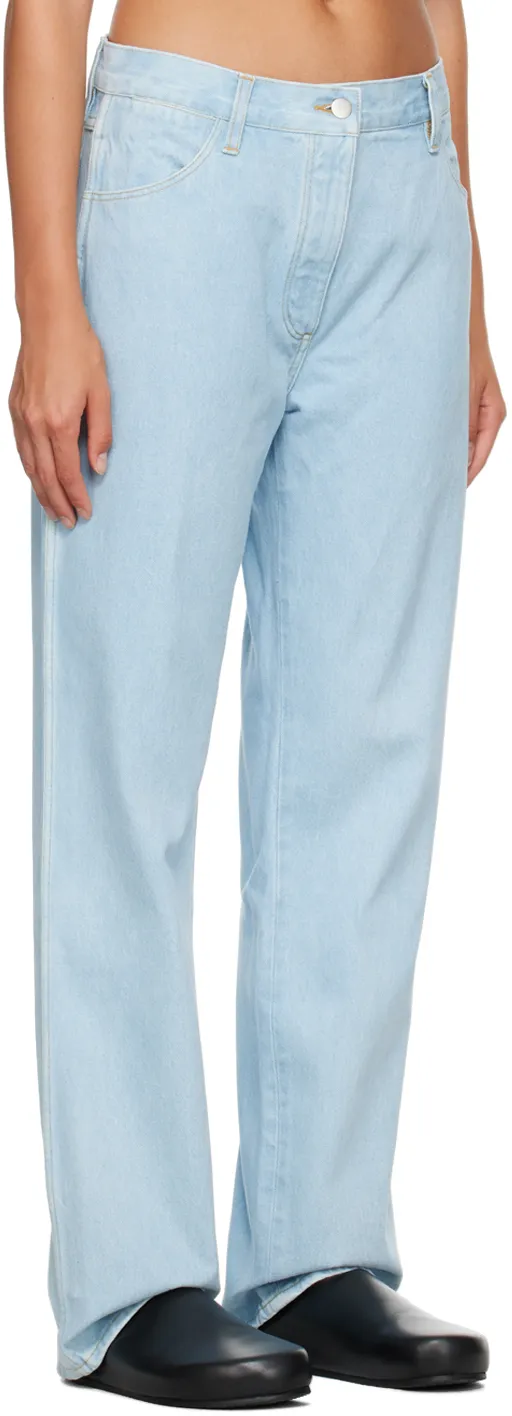 Belt Loop Zipper Jeans