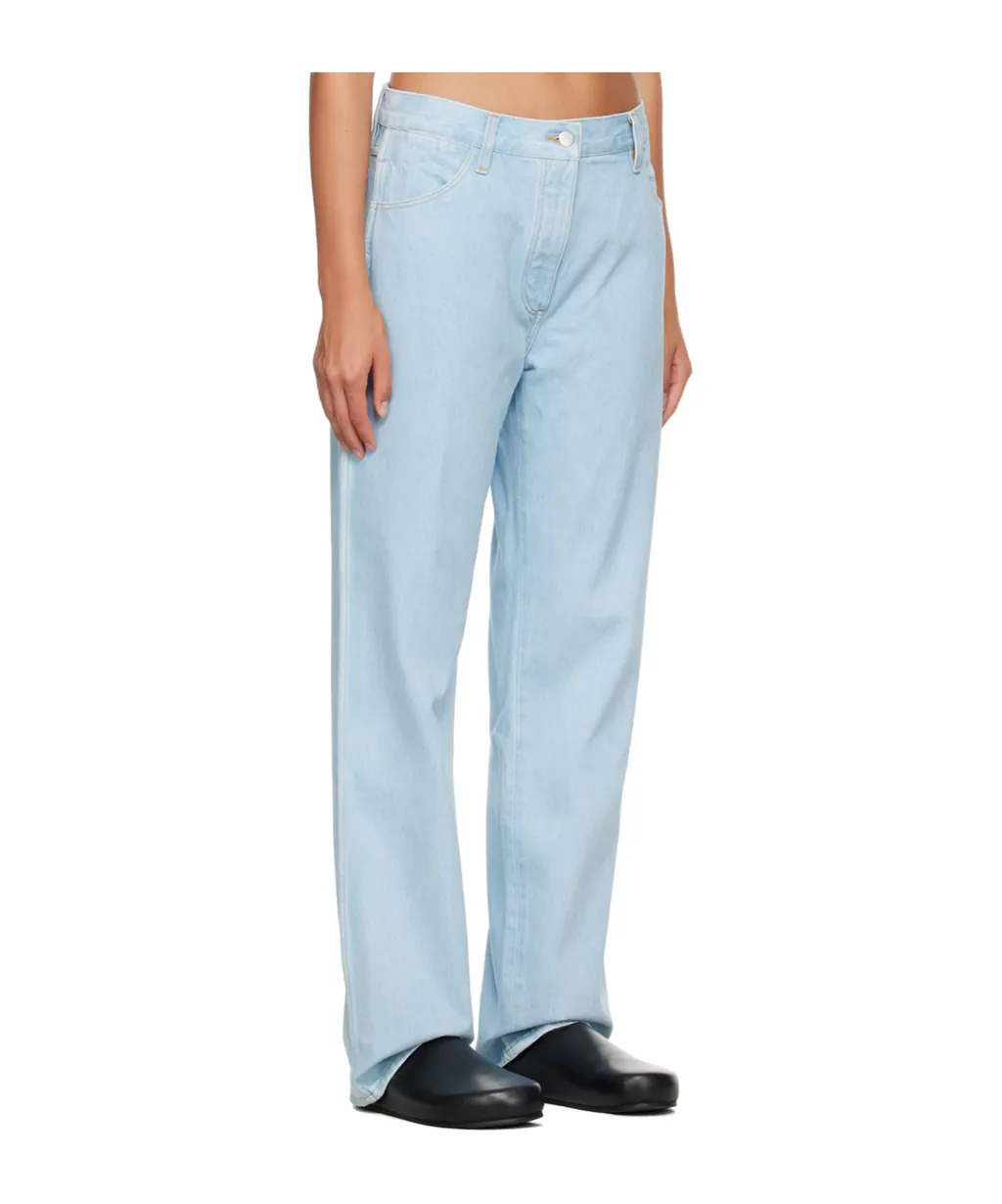 Belt Loop Zipper Jeans