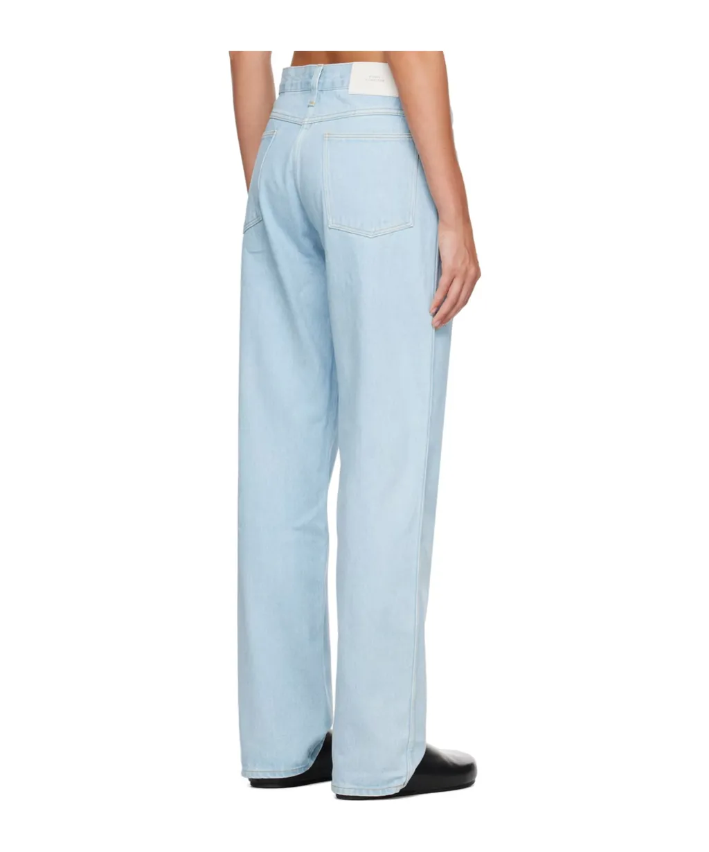 Belt Loop Zipper Jeans