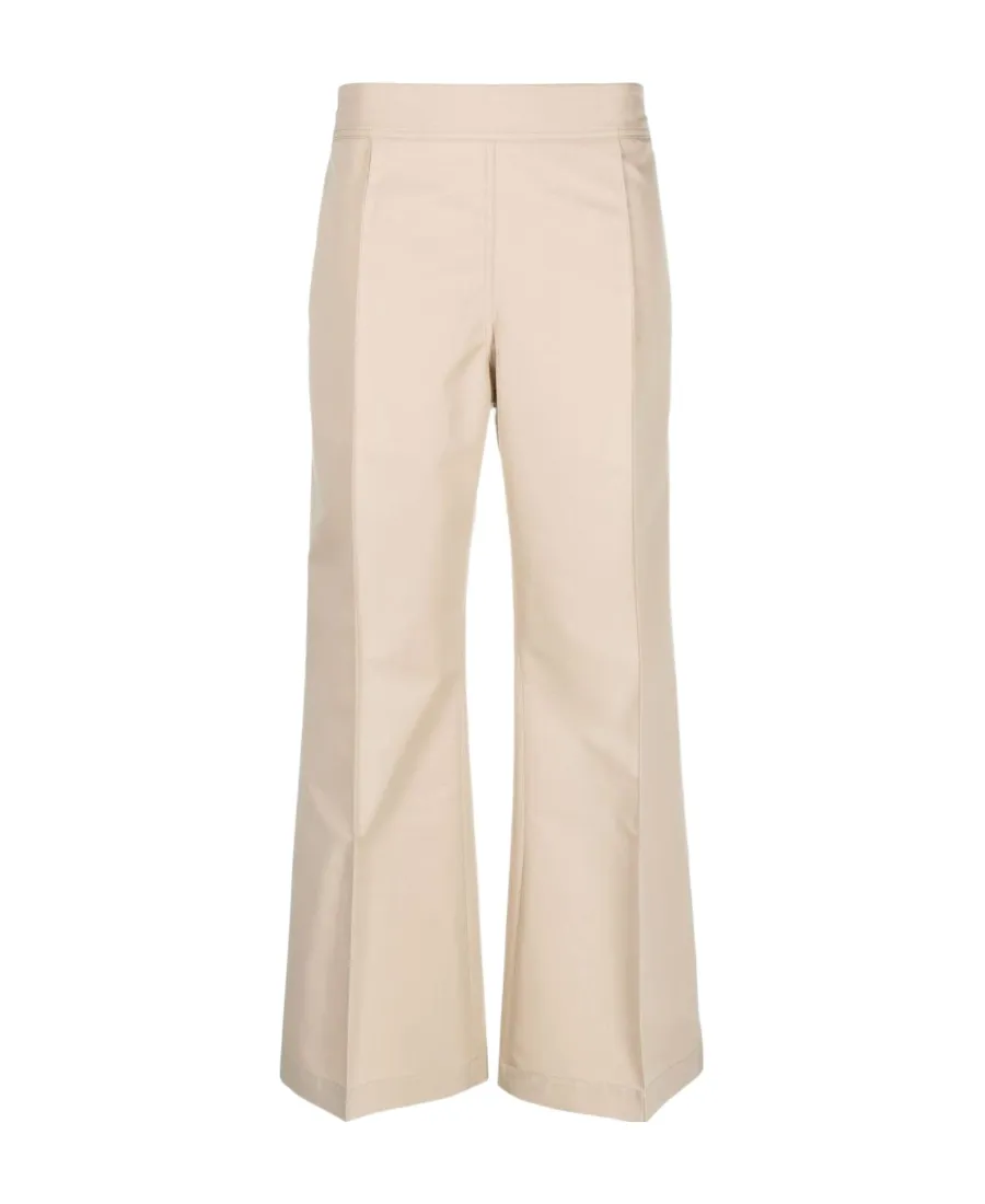 Low Rise Tailored Straight-Leg Trousers