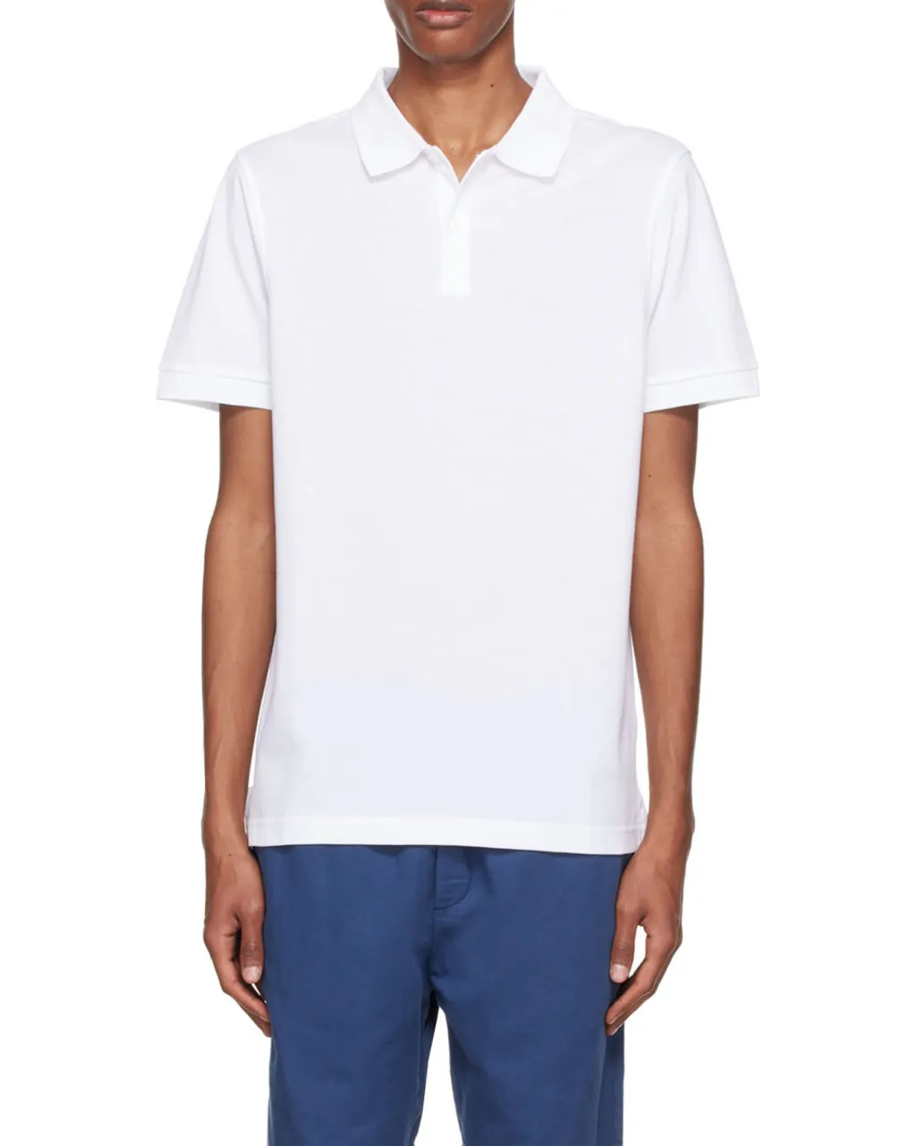 Lapel Short-Sleeved Polo Shirt