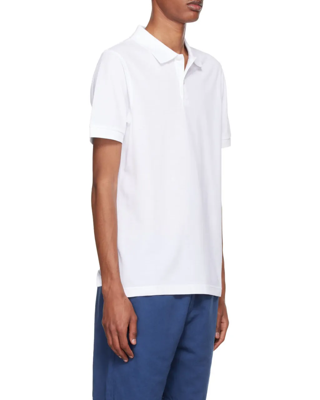 Lapel Short-Sleeved Polo Shirt