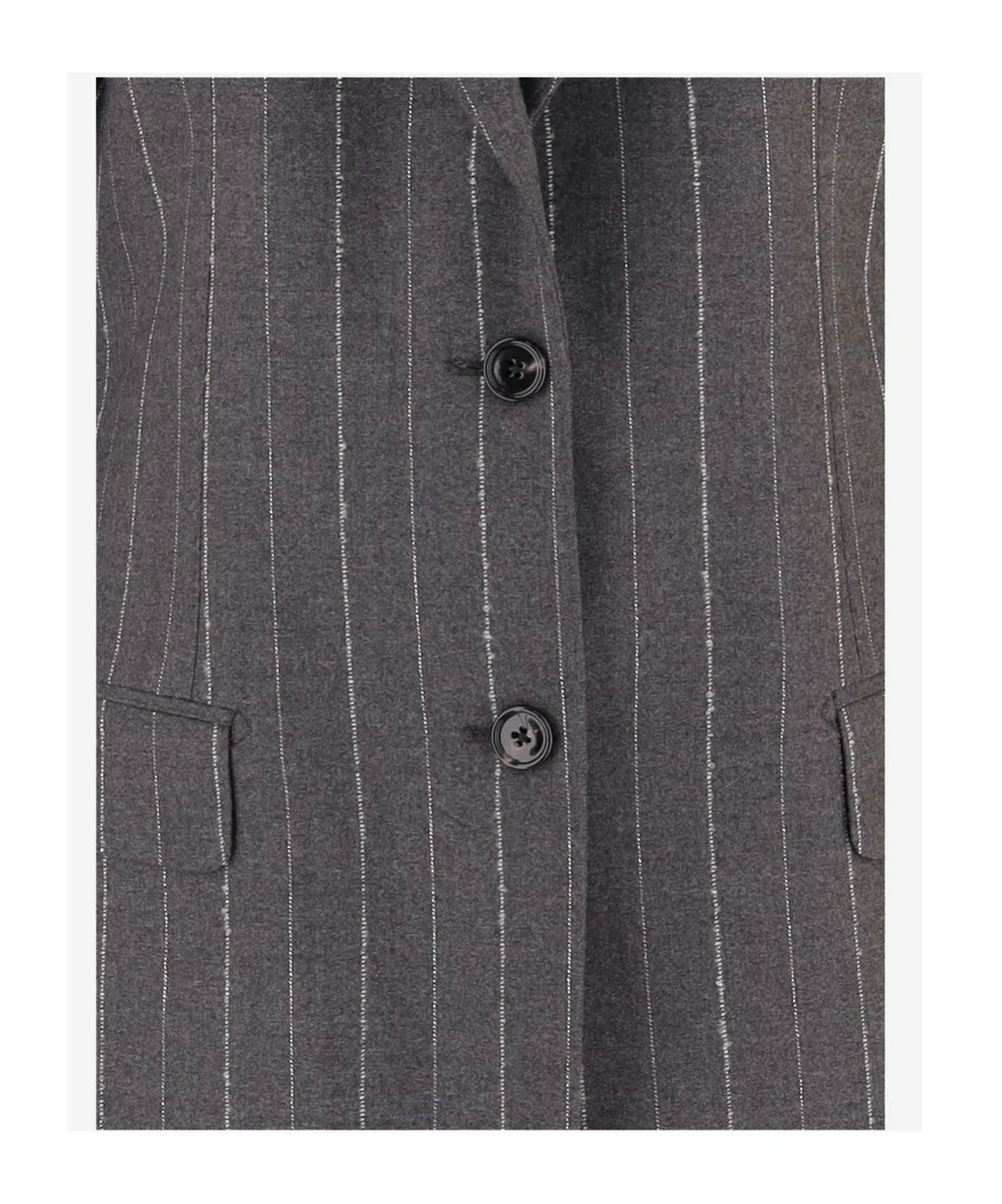 Striped Wool Jacket