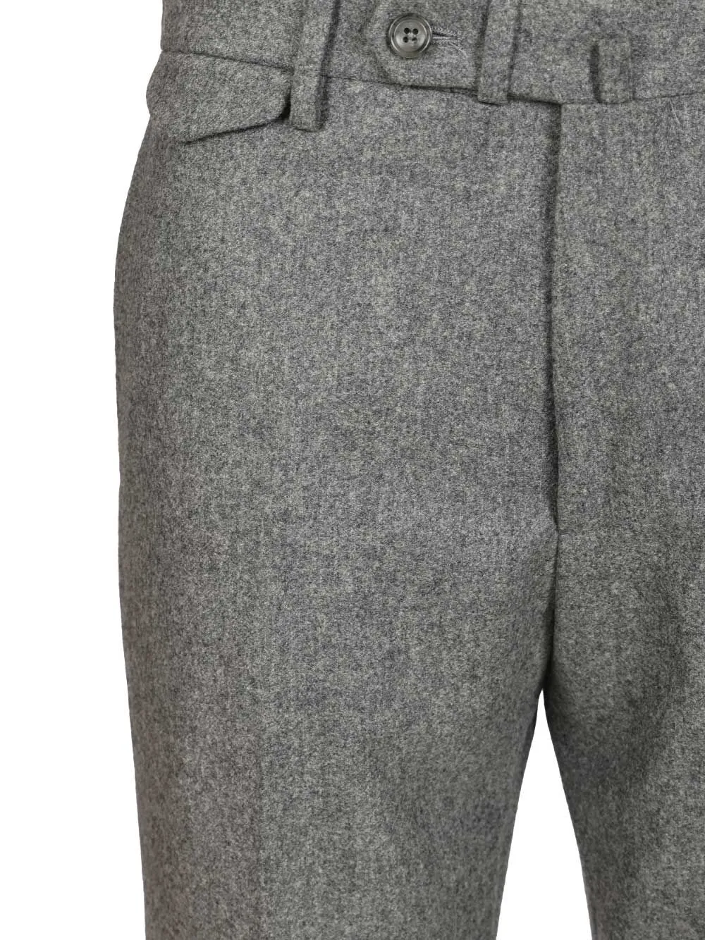 Pleated Flannel Pants