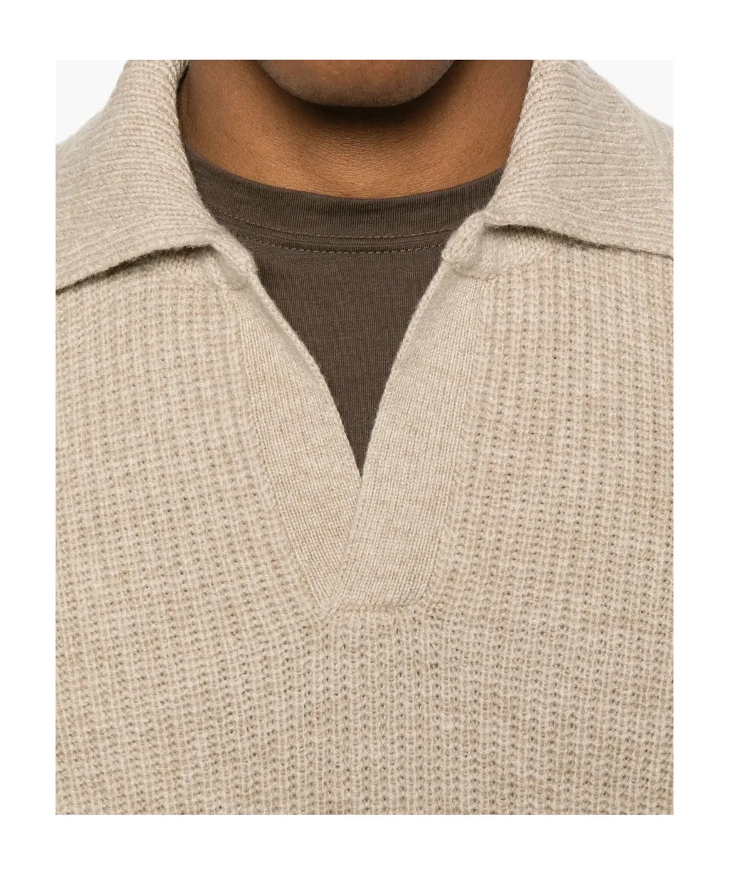 Long Sleeve Ribbed Knitwear