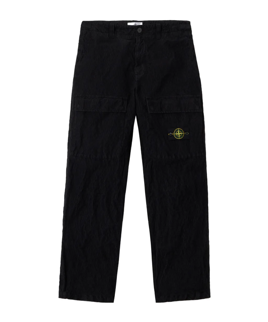 Loose-Fit Cargo Trousers With Adjustable Waist Straps