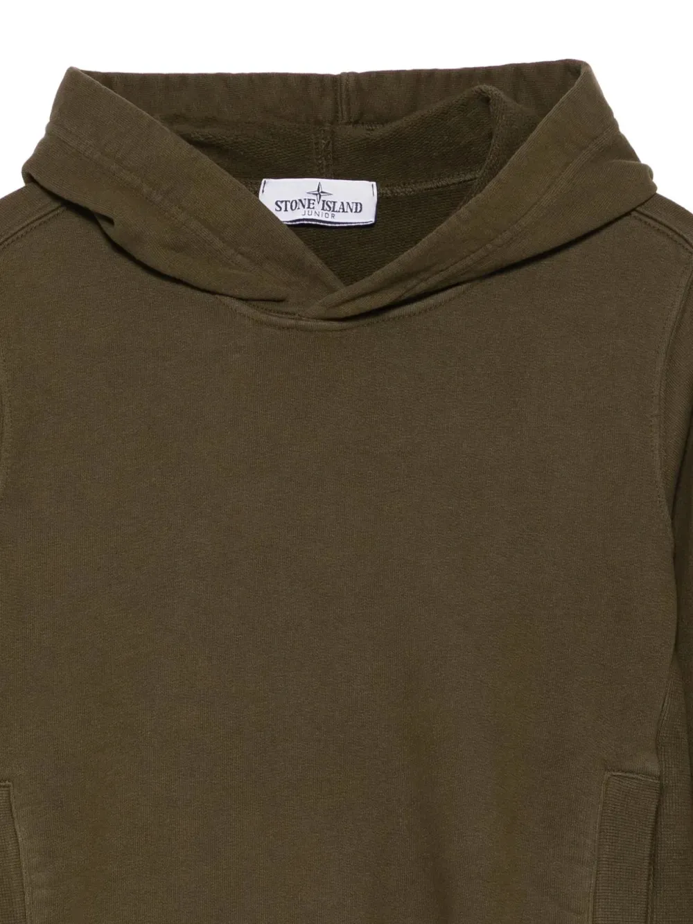 Logo Patch Long Sleeved Hoodie
