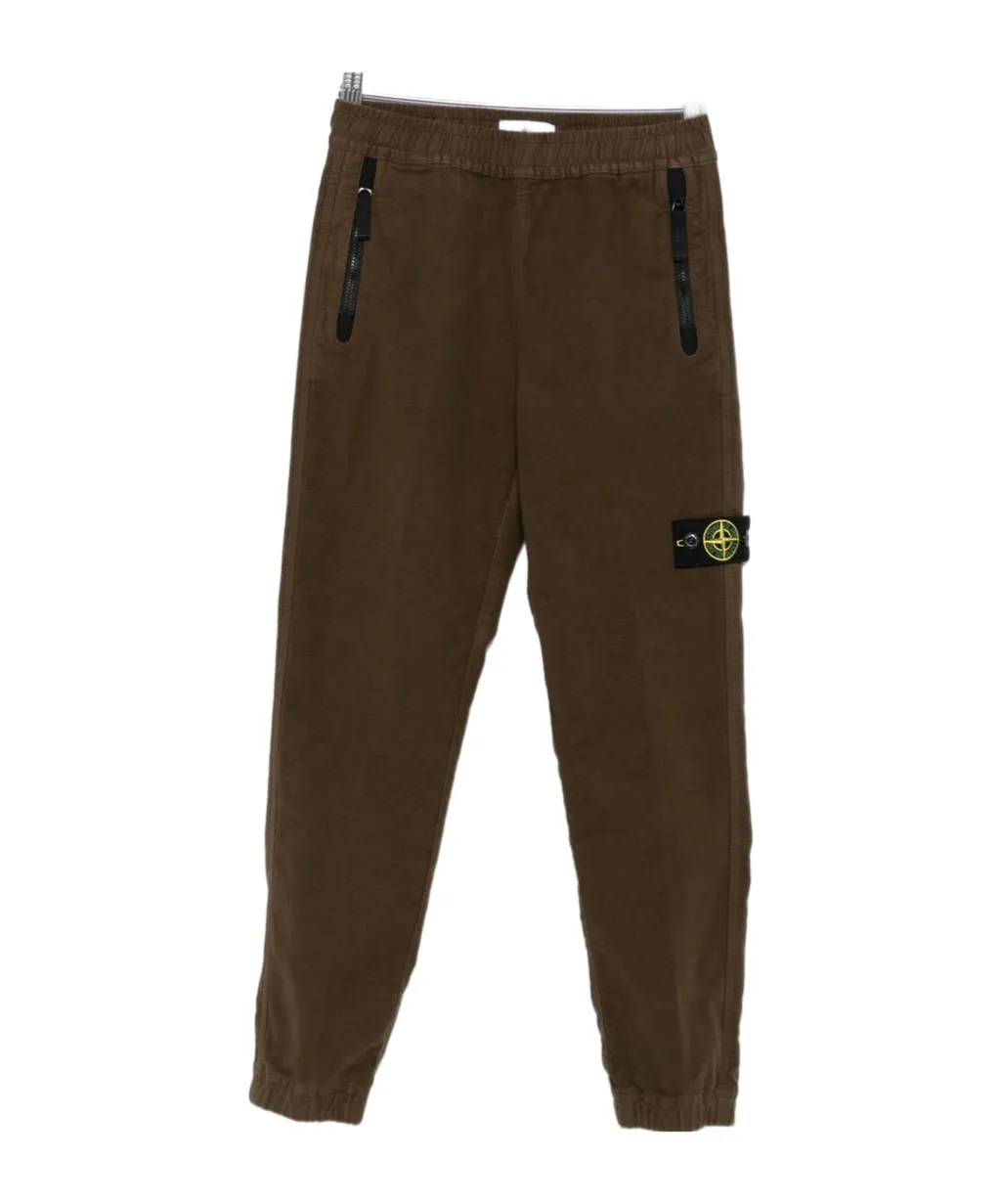 Zip-Pocket Logo Trousers
