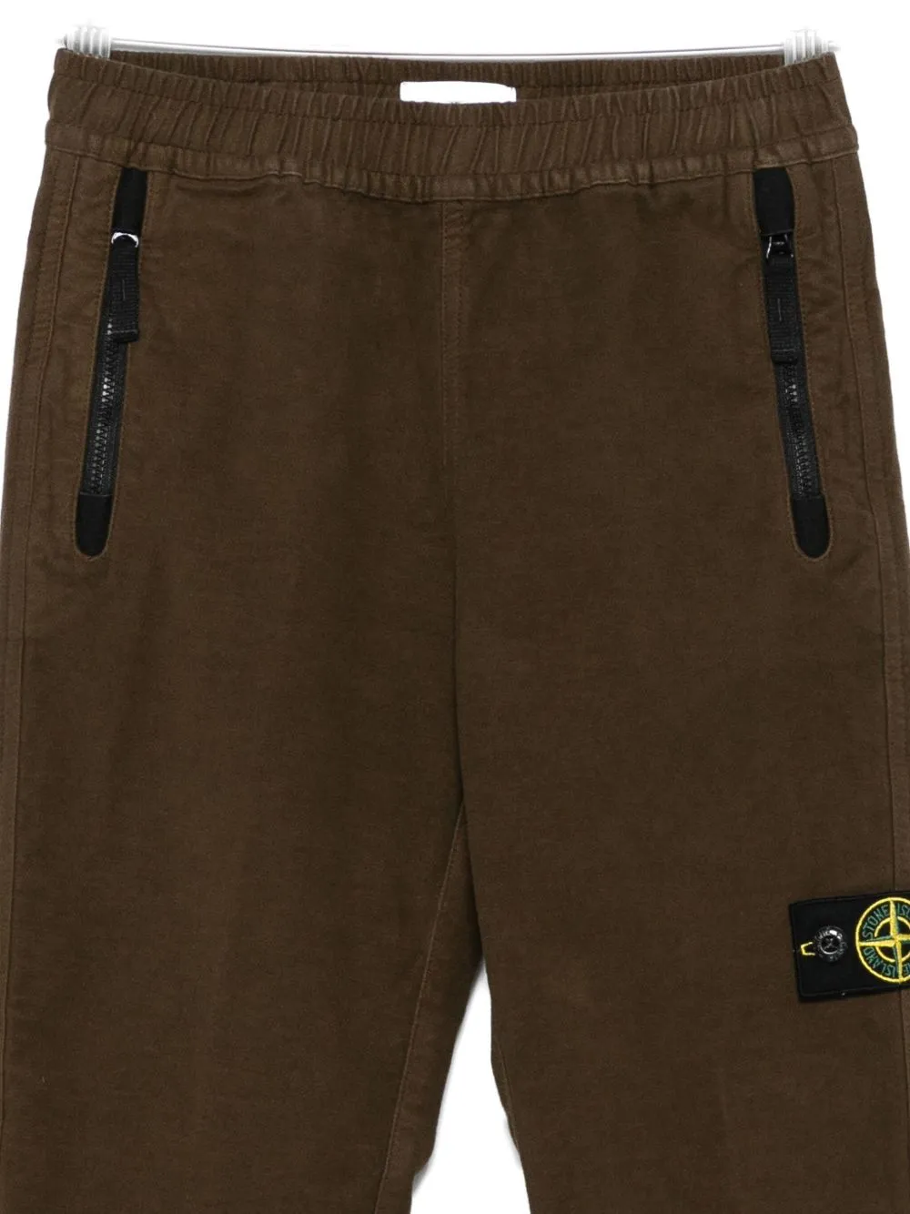 Zip-Pocket Logo Trousers