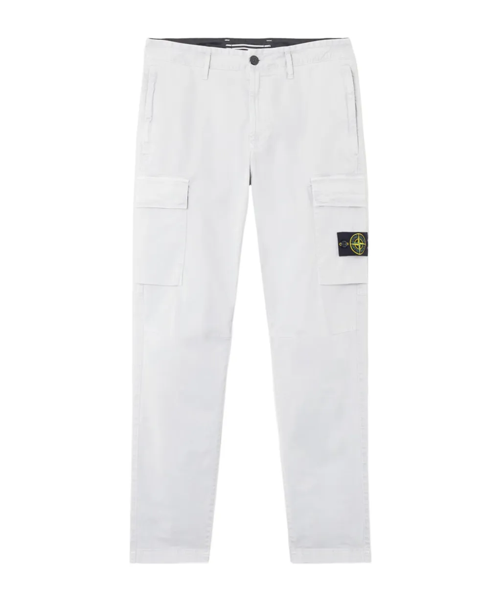 Regular Tapered-Fit Cargo Pants With Zipper Pockets